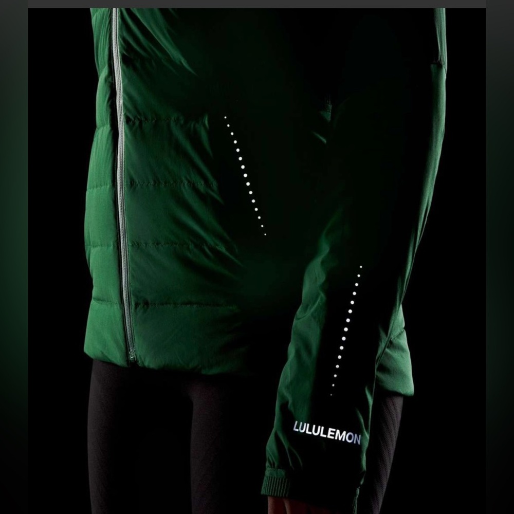 Lululemon Women’s Size 10 Down for It All Jacket in Everglade Green NWT - Picture 11 of 11